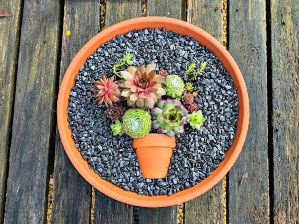 Горшок-миска Misa для цветов 10л, ø 40см